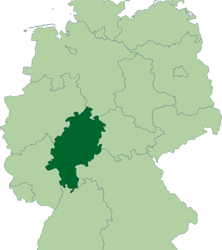 hesse alemania mapa Hesse Guia De Alemania hesse alemania mapa