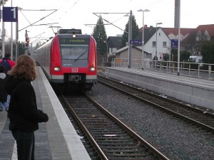 Tren de la línea ET 423 en Frankfurt